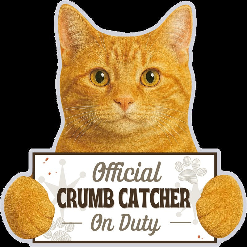 Chip Clip Magnet/Bag Sealer Orange Tabby Cat 249-8