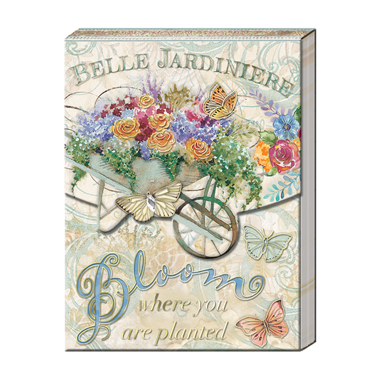 3 x 4 Note Pad  Bloom Where You are Planted 46570 