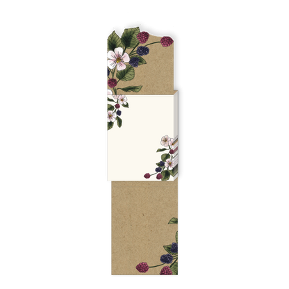 3 x 4 Note Pad  Orchard Blossoms Blackberries  47000 