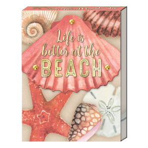 3 x 4 Note Pad Life is Better at the Beach  47094 