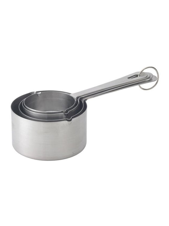 Measuring Cup Set Stainless Steel 4pc 48006 