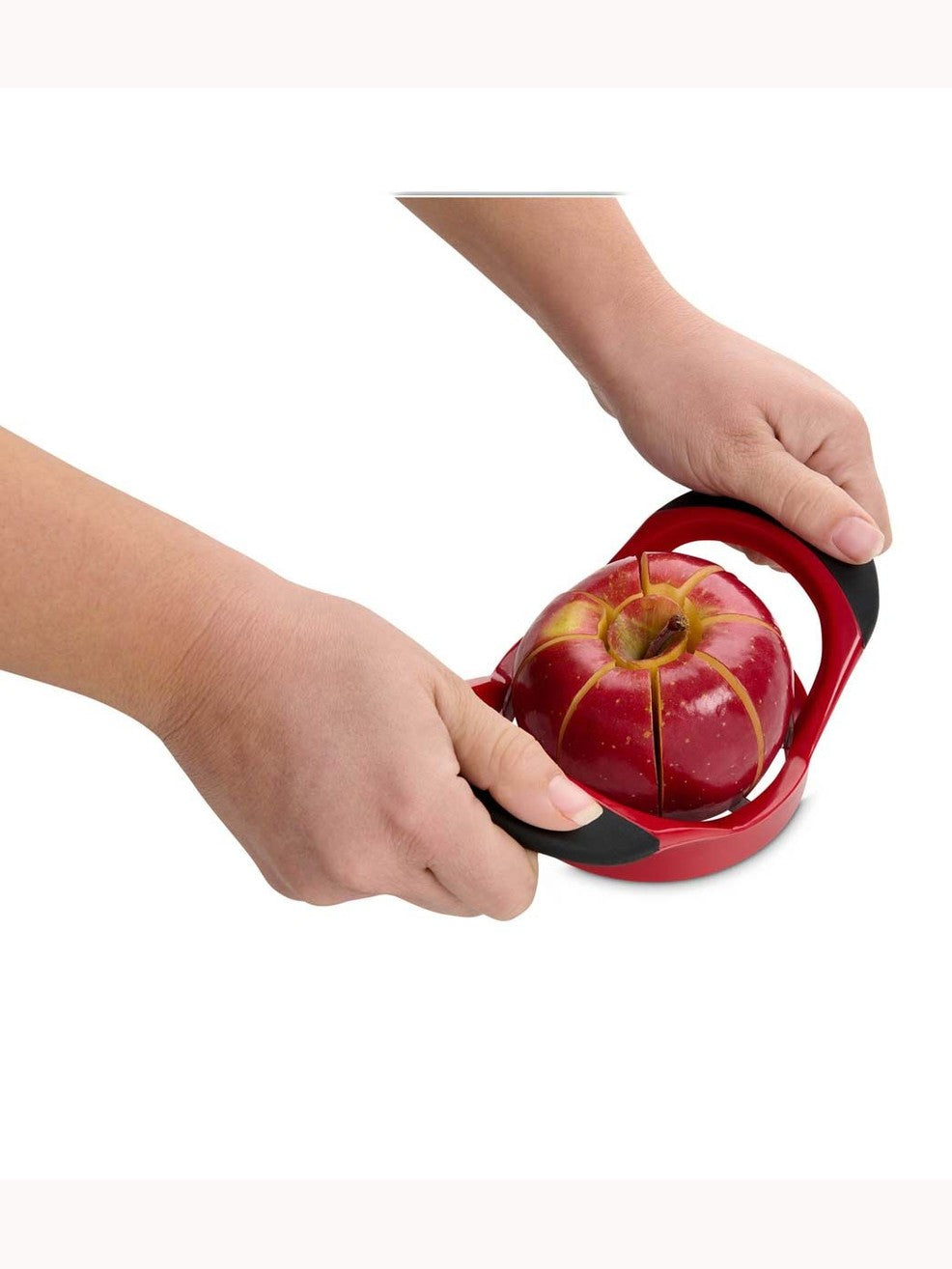 Apple Corer Stainless Steel Blades Red  48020