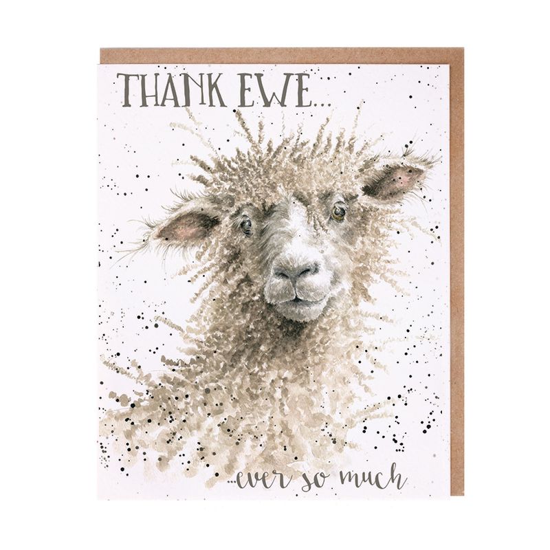 Card  AOC032 Thank Ewe 