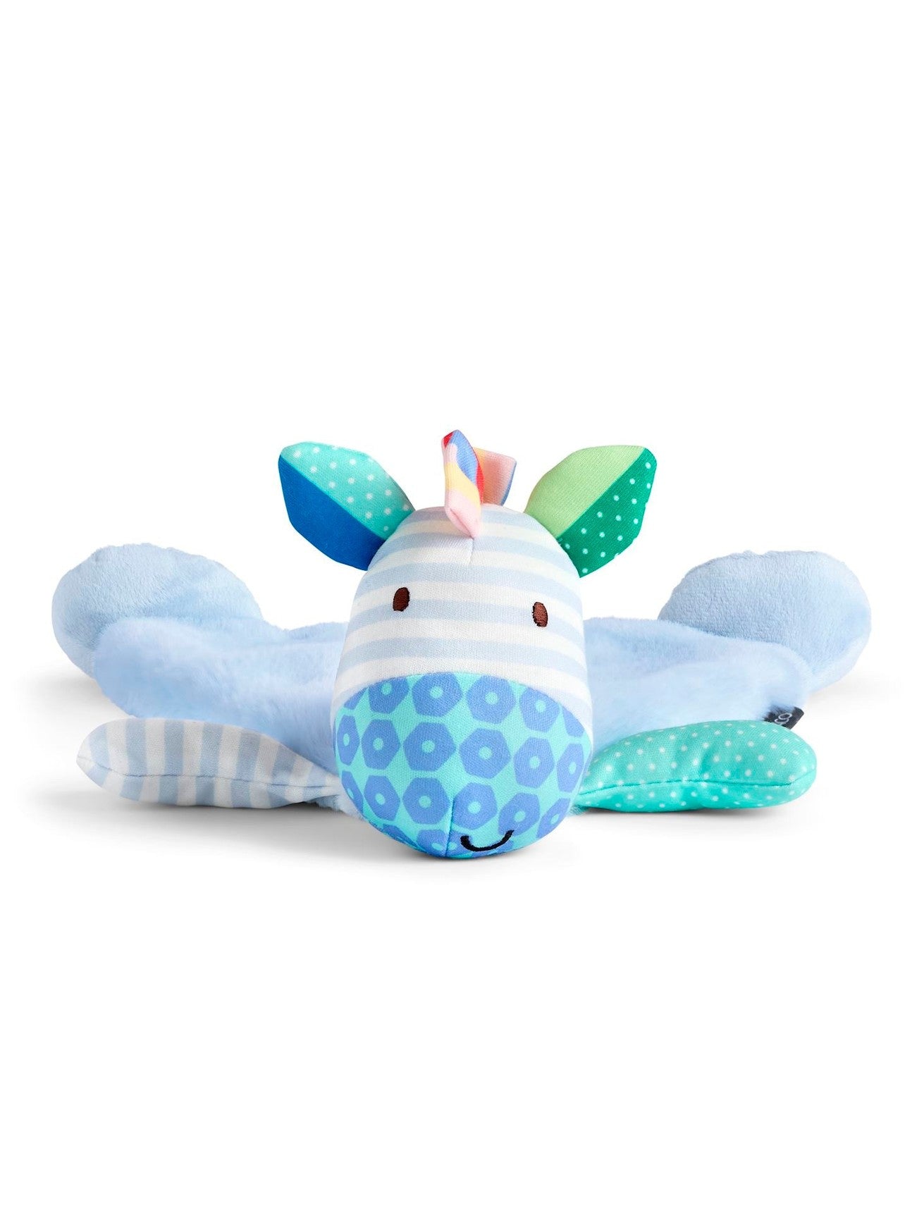 Rattle /Cozie Blankie&nbsp; Blue Zebra 5004830315