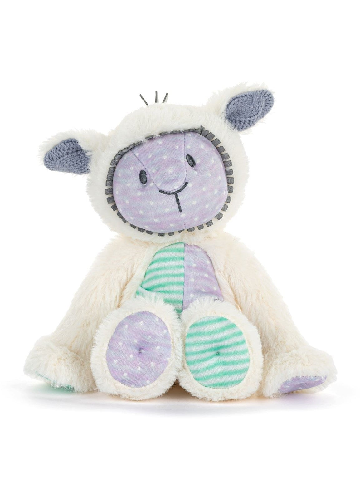 Oddball Mini Stuffed Animal White Lamb 5004840113