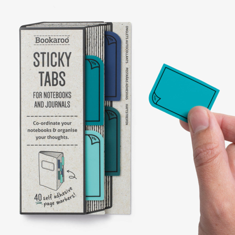 Sticky Tabs Blue's 40 Pk Bookaroo 53502 