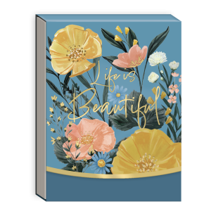 3 x 4 Note Pad  Life is Beautiful  50488 