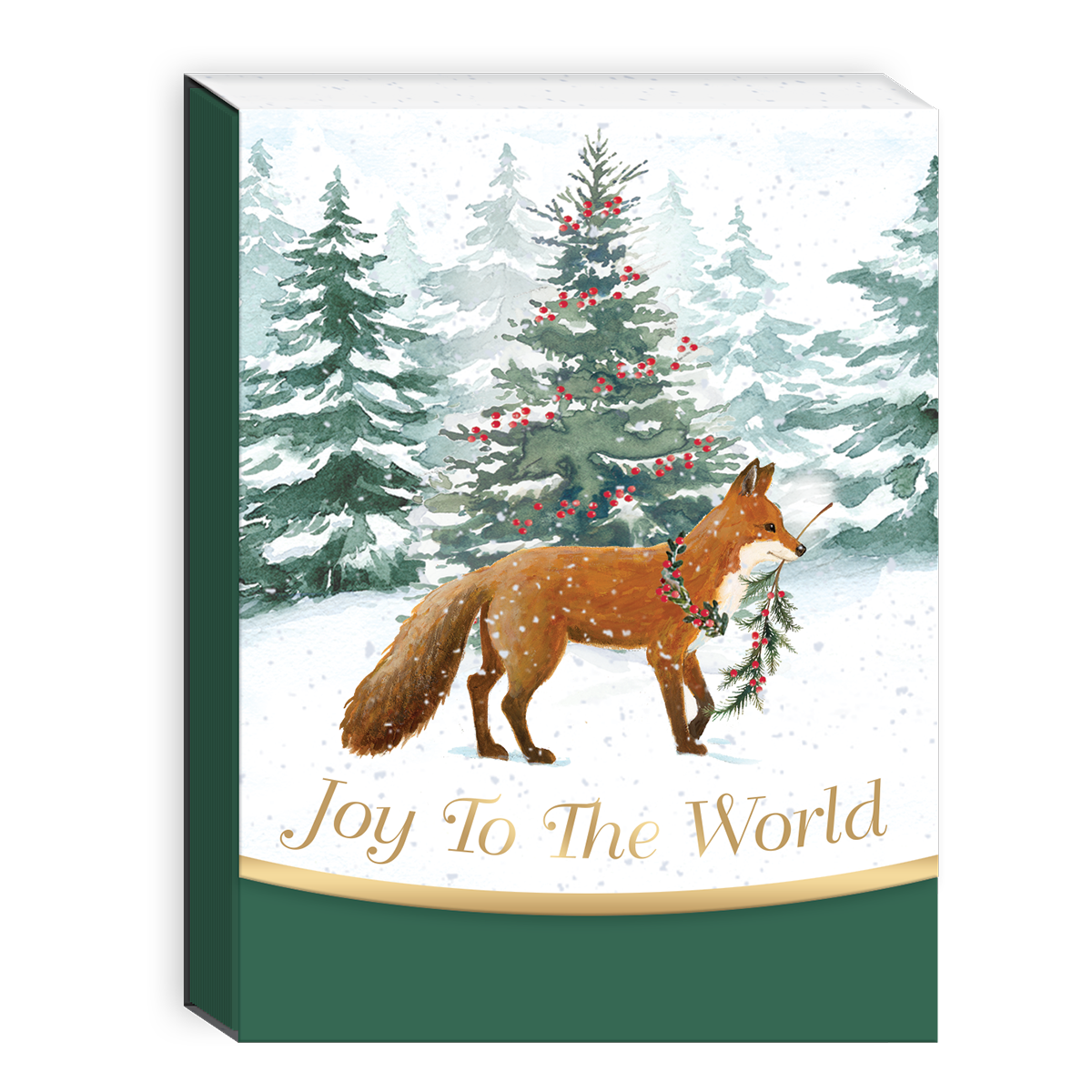 3 x 4 Note Pad   Joy to the world 50559 