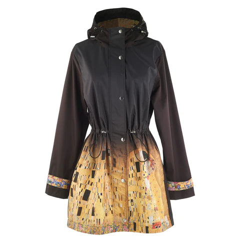 GALLERIA-510114-KLIMT THE KISS RAINCOAT 