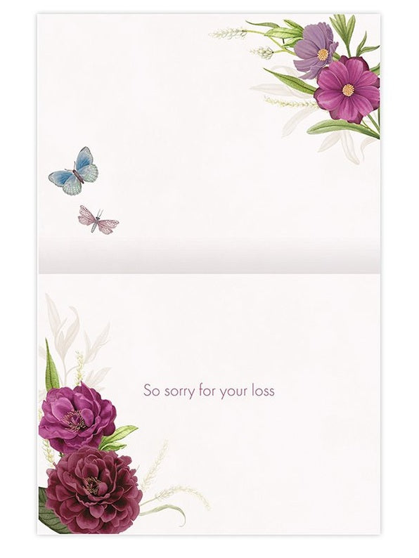 Note Cards Midnight Garden Sympathy 12Pk   2080545