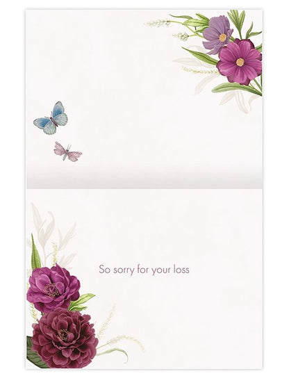 Note Cards Midnight Garden Sympathy 12Pk   2080545