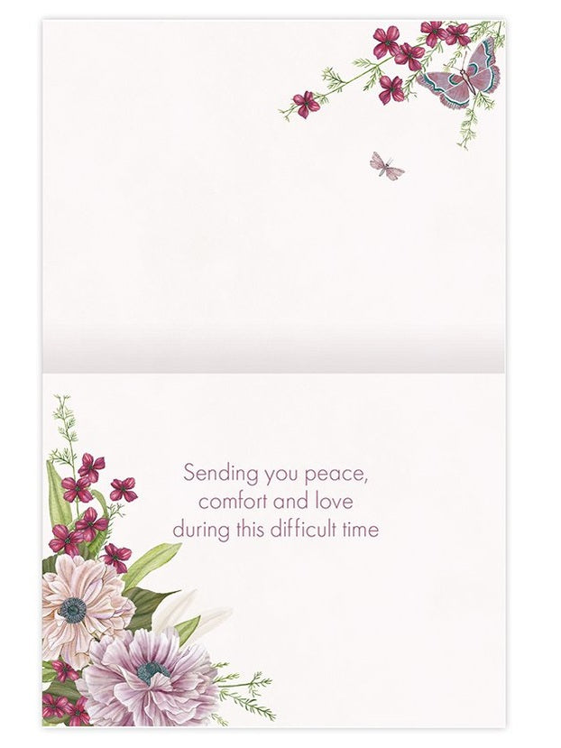 Note Cards Midnight Garden Sympathy 12Pk   2080545