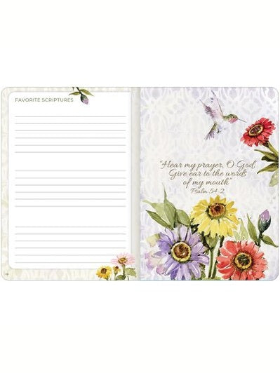Prayer Journal Humming Bird Of Hope 1343004