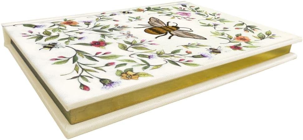 Journal Spring Bees Luxe 192Pg Hard Cloth Cover&nbsp; 1341006