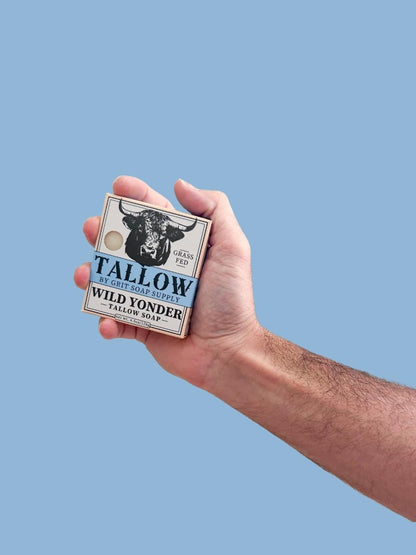 Bar Soap Wild Yonder Tallow Soap Grit Soap Supply&nbsp; Tal-wild