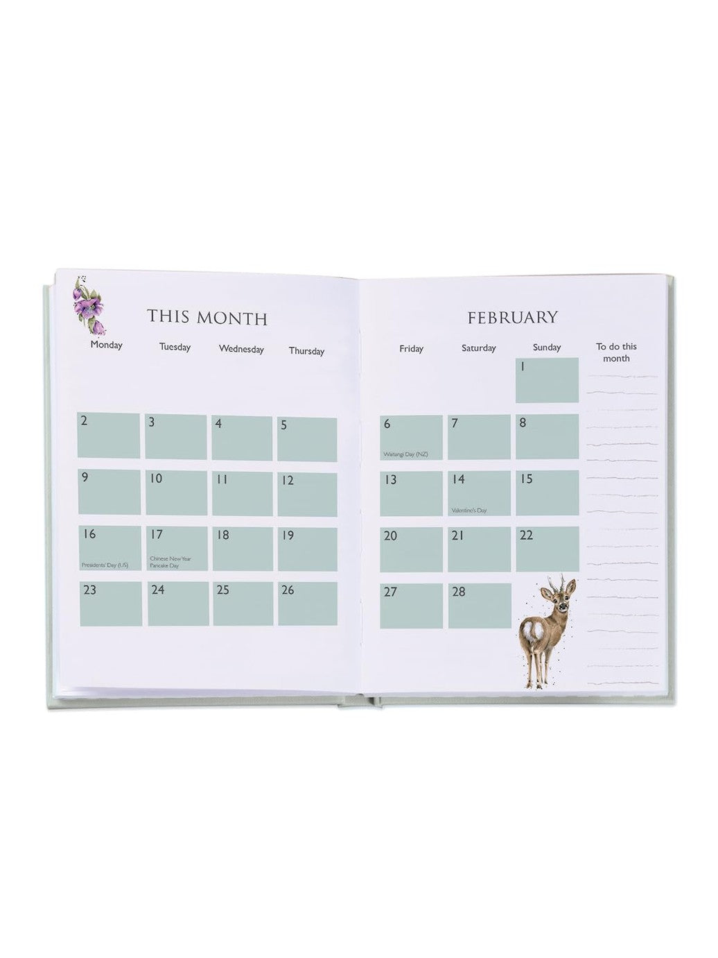 Day Planner Diary 2026 Hello Donkey Jd2026
