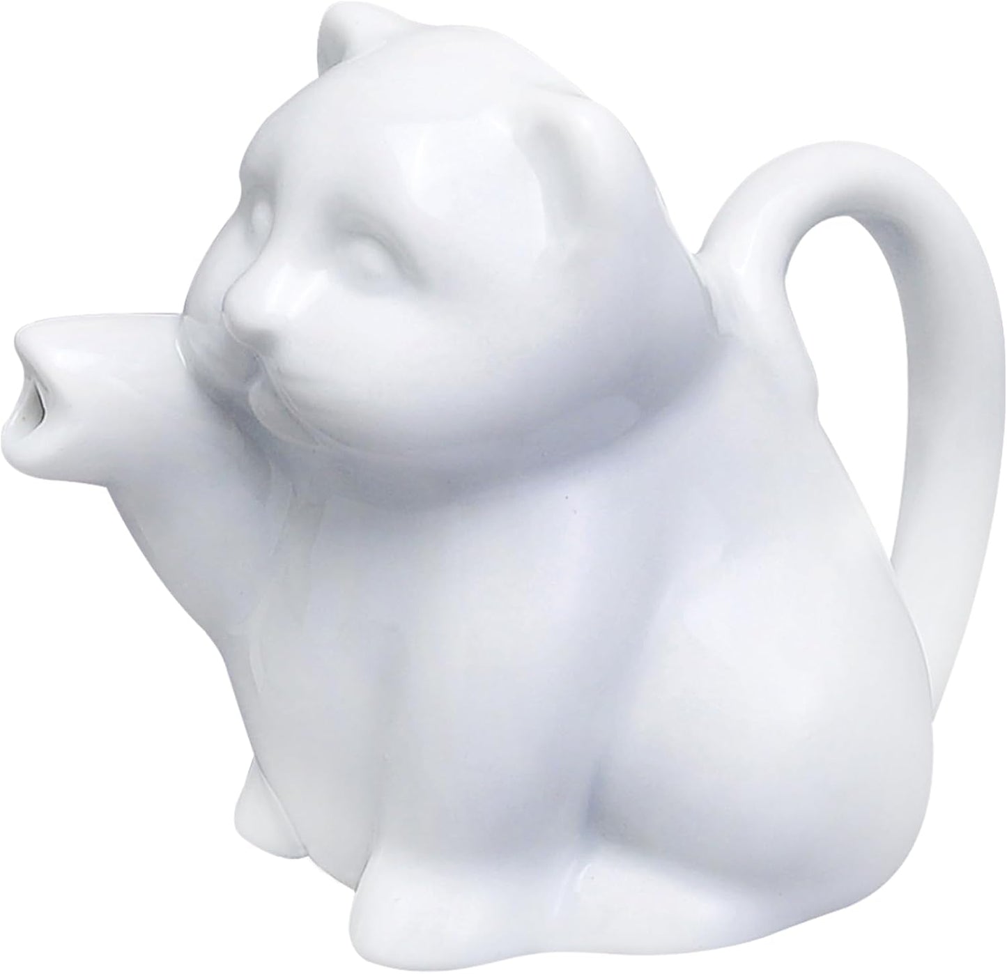 Hic- Mini Creamer White Cat Porcelain 2oz&nbsp; Nt1090