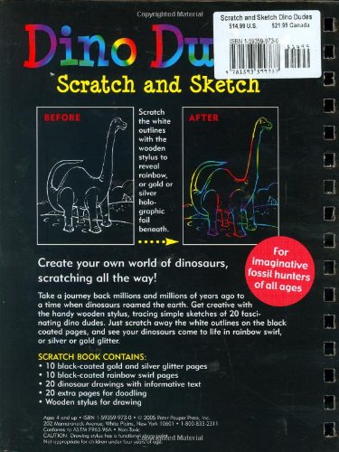 Scratch & Sketch Dino Dudes 99737