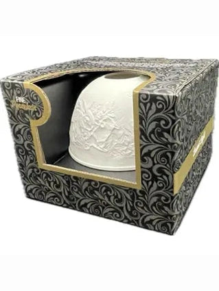 Luumii-Light Dome Barn Porcelain W Led Base LD013