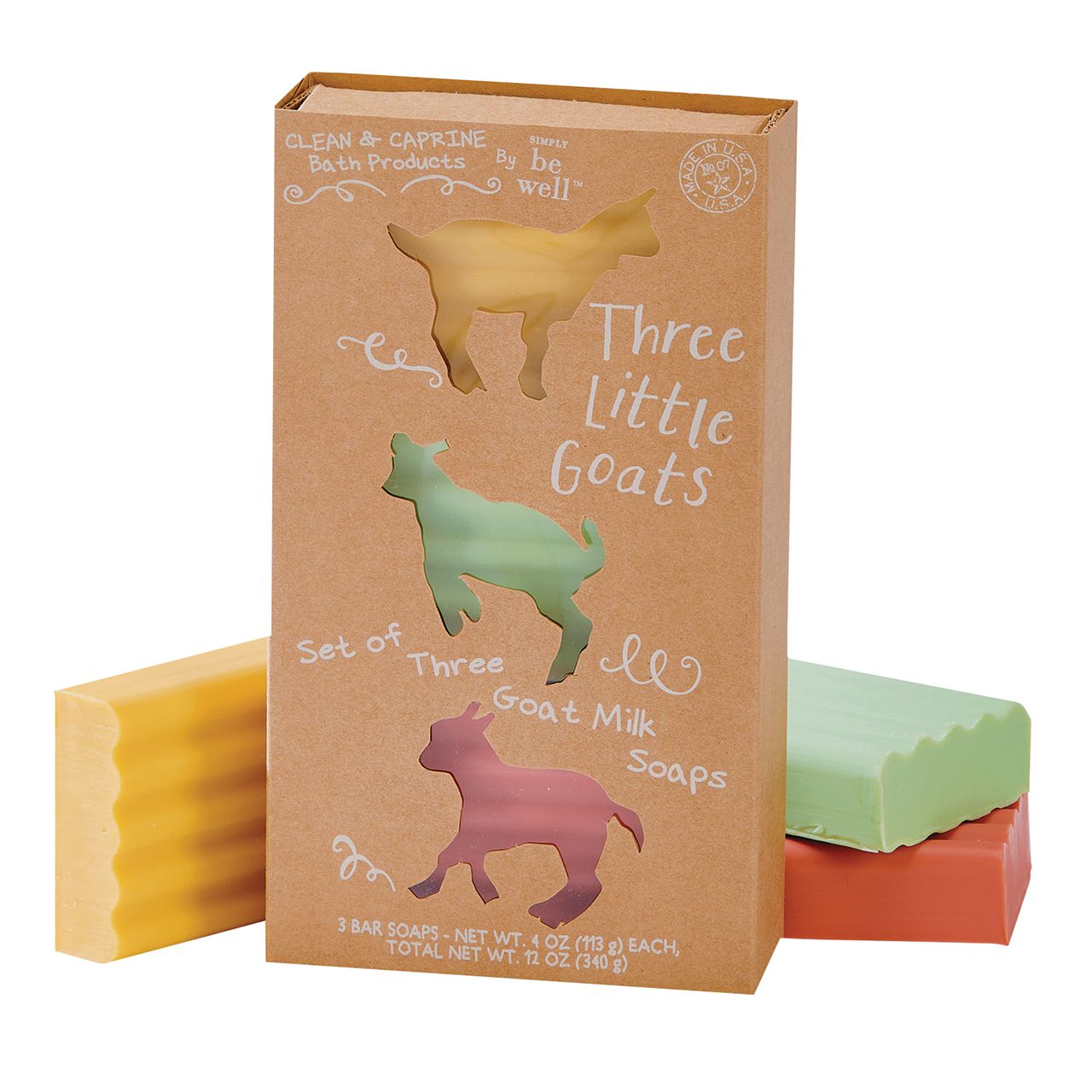 Soap Creamy Mango, Jabara Fruit & Papaya 3 Little Goats Lgo5460 