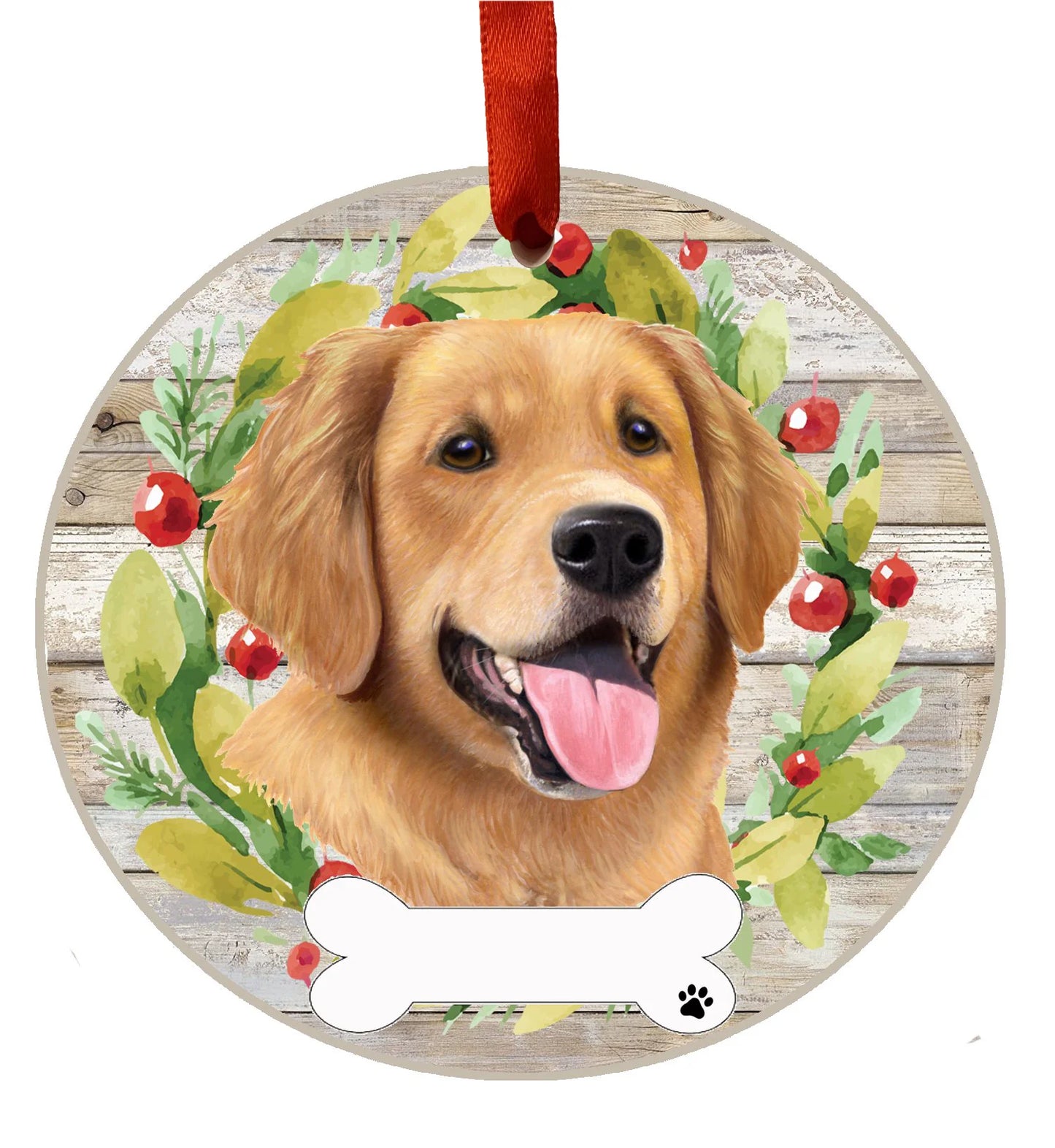 Christmas Ornament Golden Retriever Dog 550-15 