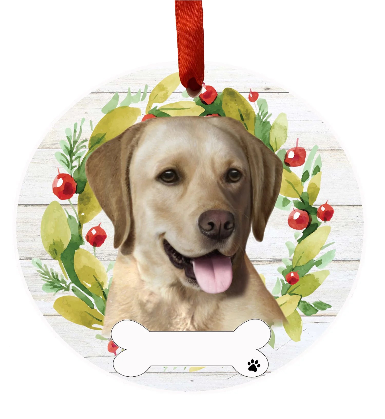 Christmas Ornament Labrador Yellow Dog 550-20 