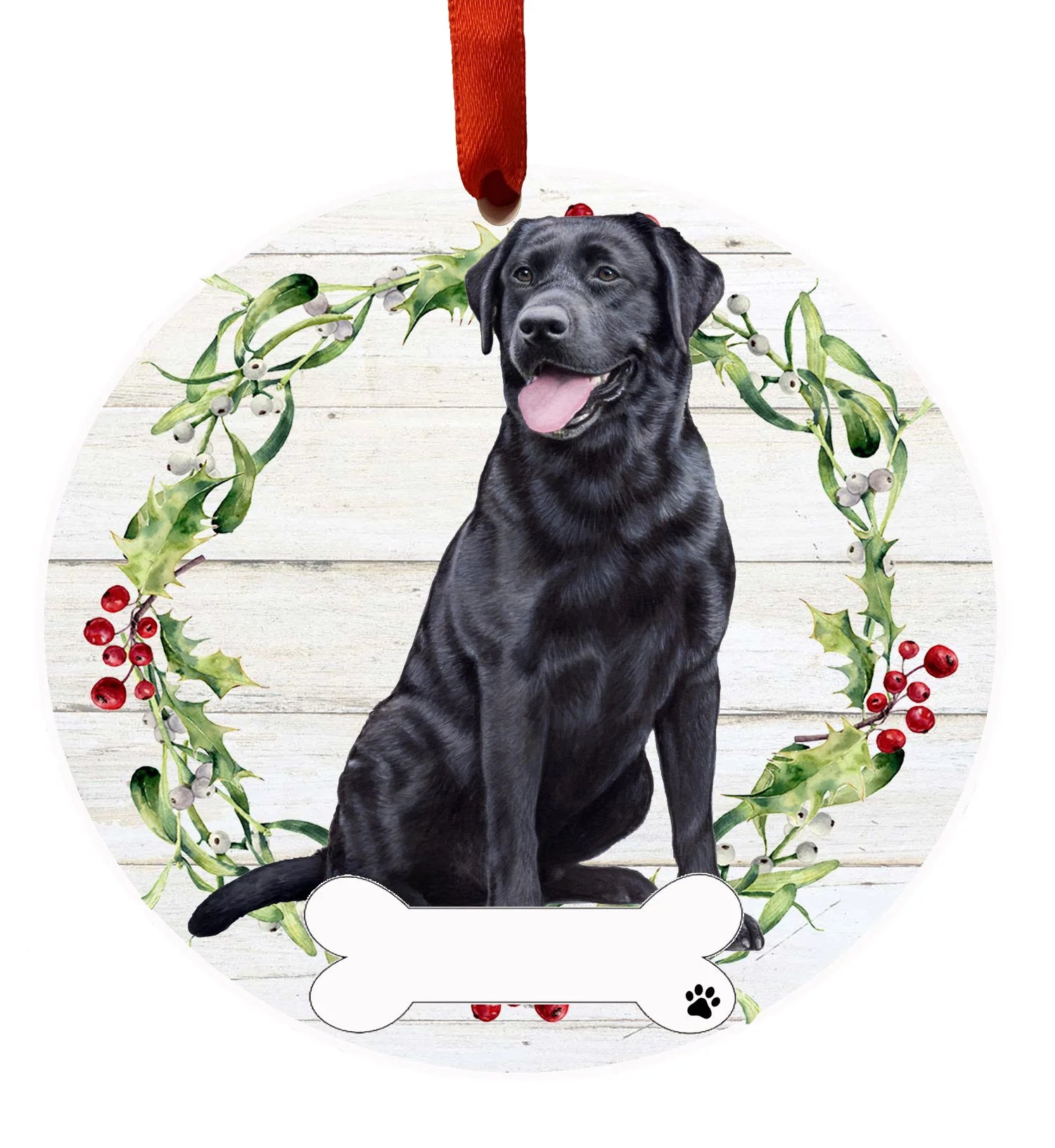 Christmas Ornament Labrador Black Dog 550-21fb 