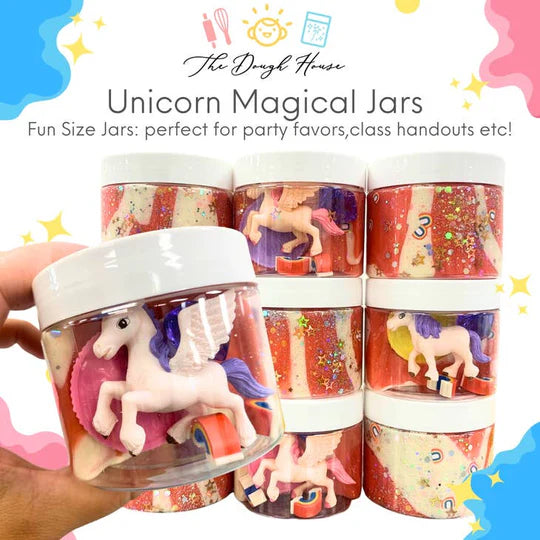 Unicorn Sensory Dough Magical 5oz Jar 87304 