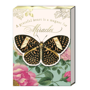 3 x 4 Note Pad  A Greatful Heart is a Magnet for Miracles  59266 