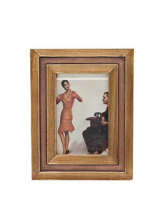 Picture Frame Wooden Mara 4x6" Natural Color Ffrd11639