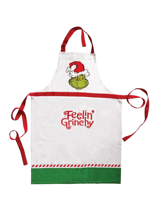 Enesco- Apron Christmas&nbsp; Feelin Grinchy 6010967