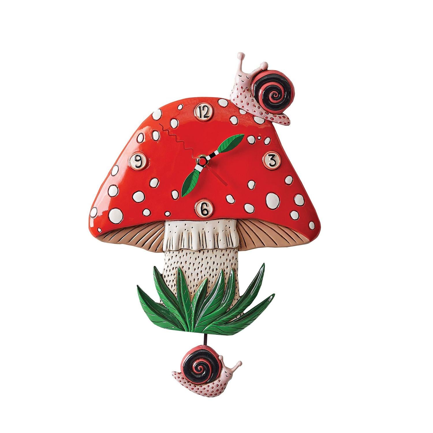 Wall Clock - Mushroom - 6012446 