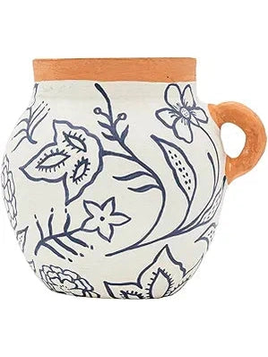 Vase Bud Marquerite Terracotta Ceramic Fddd11784