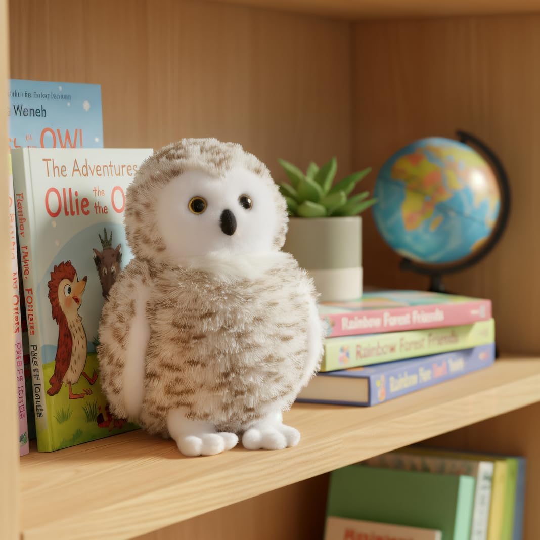 Wild Onez Snowy Owl 9" 421118