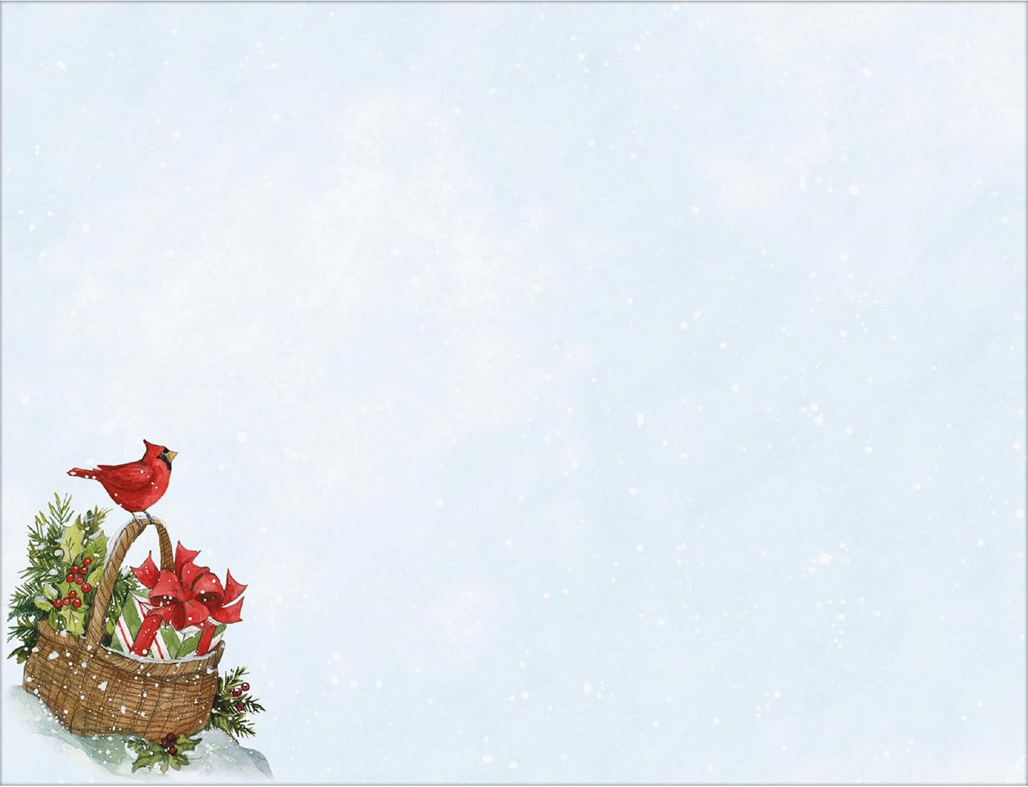 Card Christmas Winter Birds Assorted 18Pk  1008129