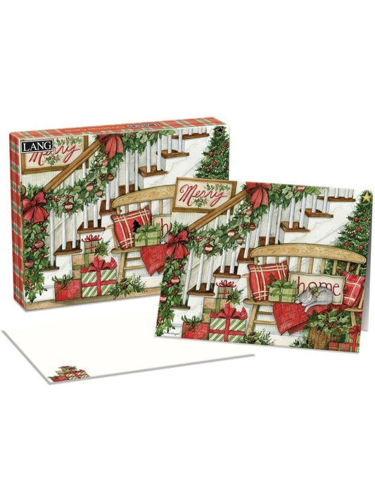 Card Christmas  Deck The Halls 18Pk  1004928