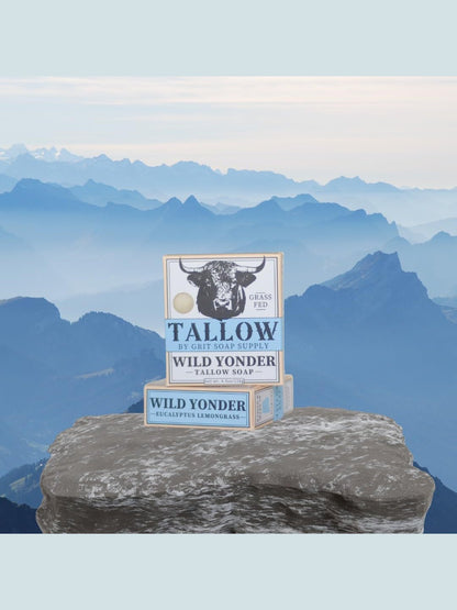 Bar Soap Wild Yonder Tallow Soap Grit Soap Supply&nbsp; Tal-wild