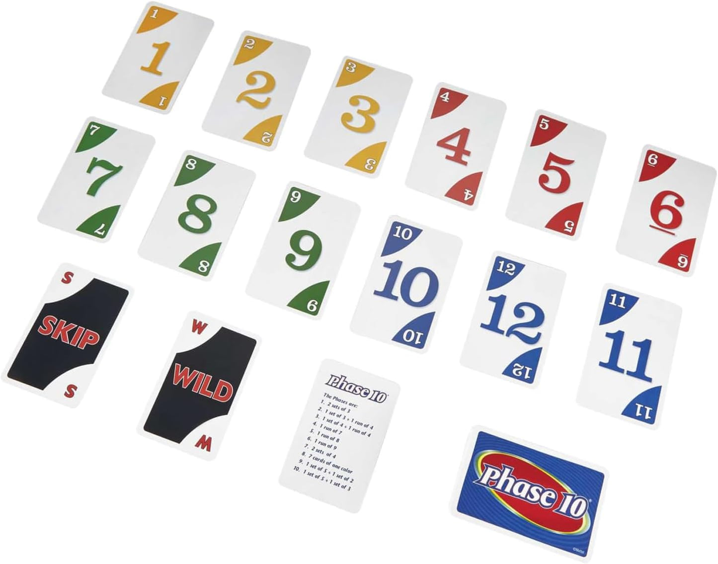 Phase 10 Card Game Mtlw4729