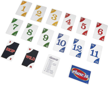 Phase 10 Card Game Mtlw4729