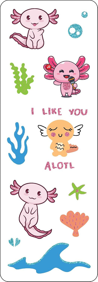PeterPP- Sticker Set Axolotls 80pc 343727