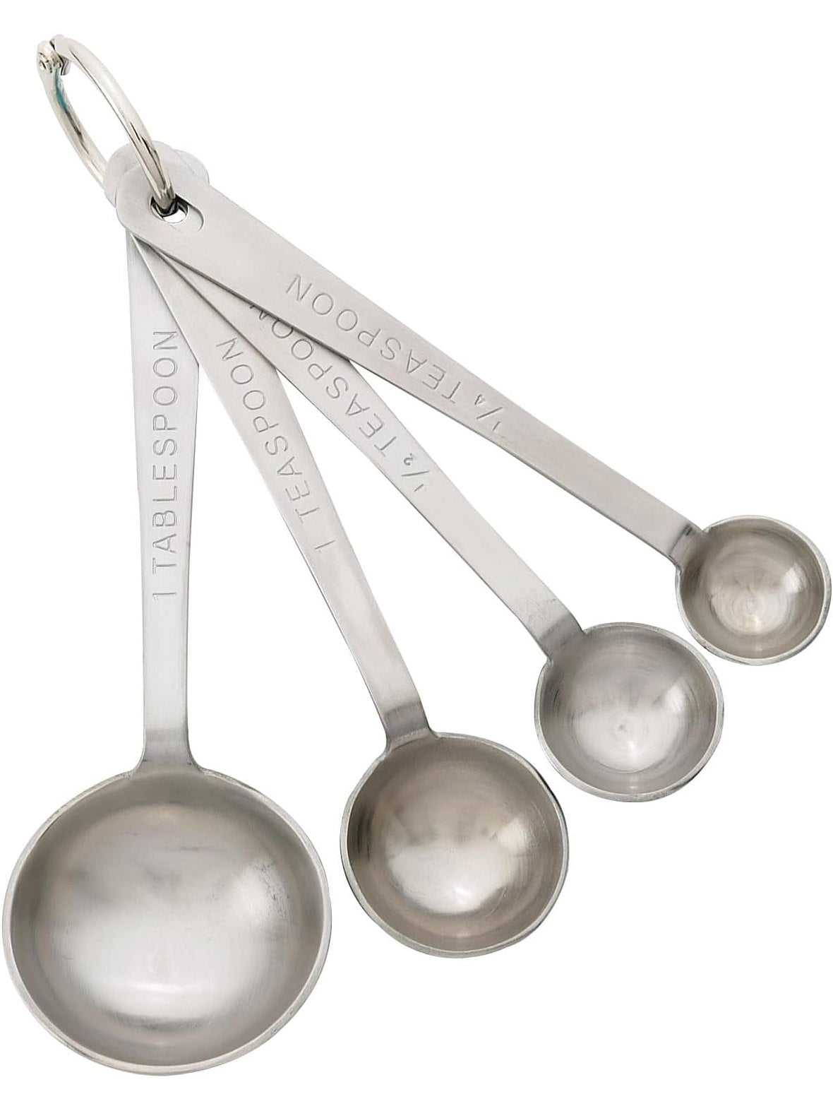 Measuring Spoons 18/8 Stainless Steel 4 Pc  48005