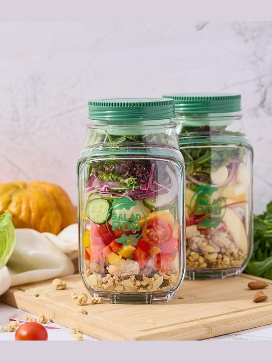 Salad Pod Green 4.5 cup  Sp-29401