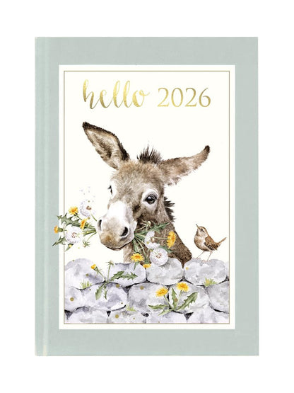 Day Planner Diary 2026 Hello Donkey Jd2026