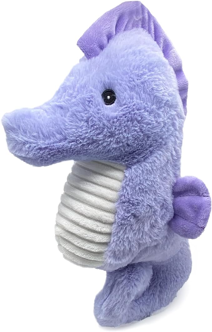 Warmies  Purple Sea Horse-  Heatable Stuffed Animals 