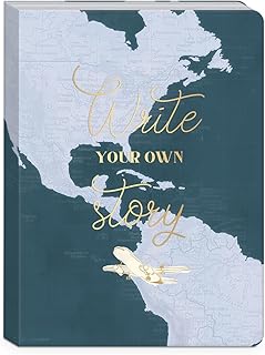 Note Book Going Places Map  Softcover Guided Journal  Softcover Journal 32610 