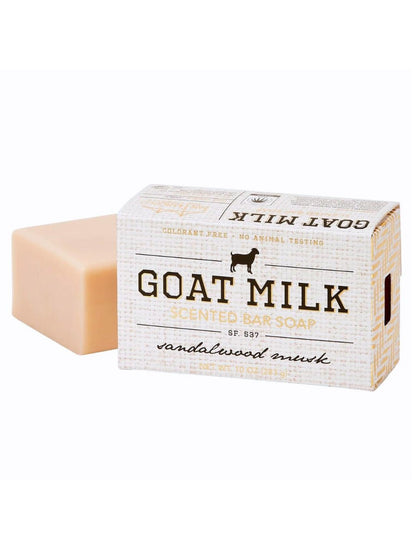 Soap Sandal Wood Musk Goats Milk 10oz Gsm4760