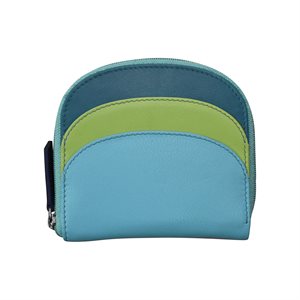 Wallet Small Dome Serenity Multi Leather RFID Blocking 6235 