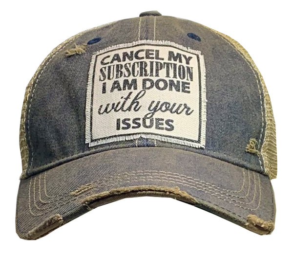 Baseball Hat Denim Blue Cancel My Description Mbw625