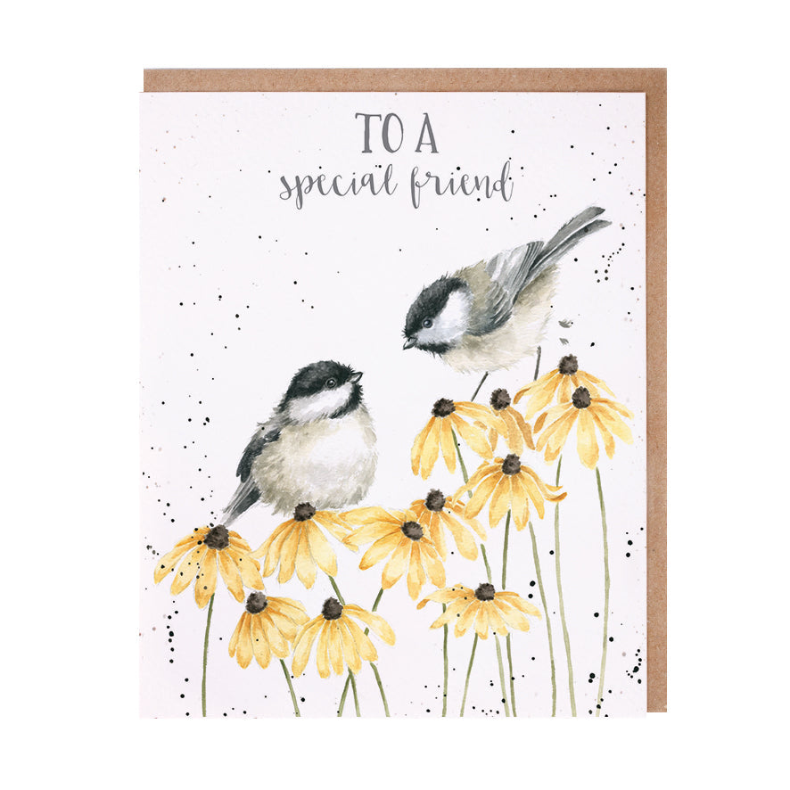 Card - To a Special Friend - Chickadee 