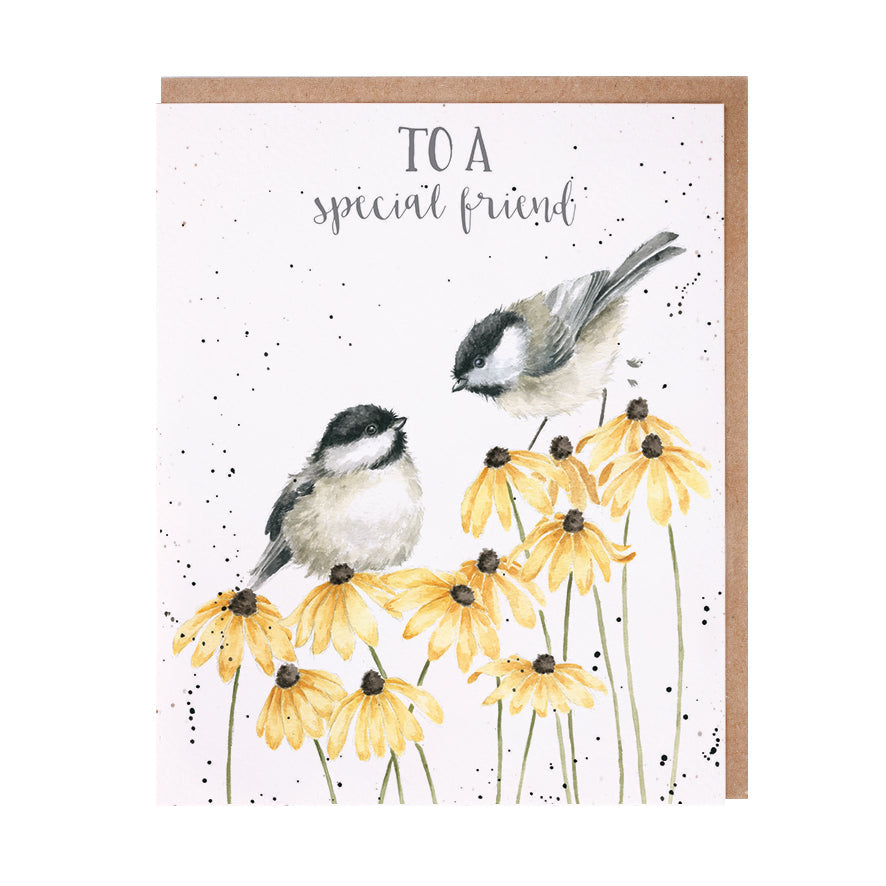 Card  AOC156  To a Special Friend  Birds 